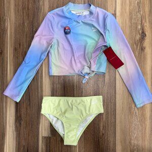 GIRL'S REEBOK SWIMSUIT SIZE LARGE